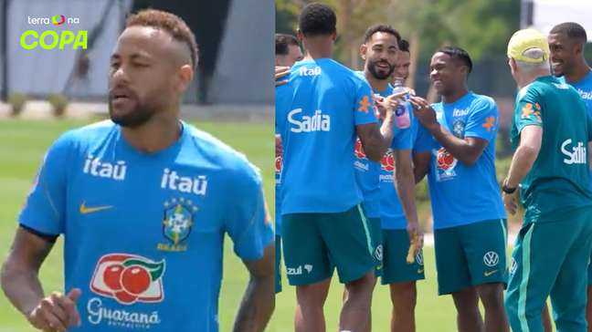 Sorrisos e regenerativo: veja como foi o treino do Brasil após a vitória contra o Japão
