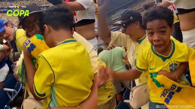 Irmão caçula de Endrick se emociona com gol do Brasil na Copa do Mundo