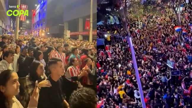 Paraguaios fazem festa com classificação e brasileiros comemoram eliminação da Alemanha da Copa