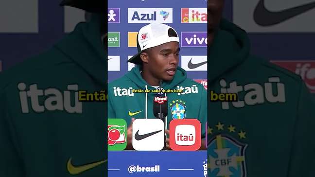 Endrick elogia Ancelotti, relembra conselhos no Real Madrid e diz: 'Sabe muito bem o que fazer'