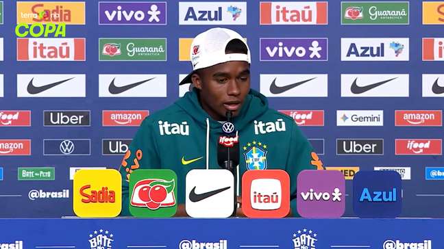 Endrick elogia Ancelotti, relembra conselhos no Real Madrid e diz: 'Sabe muito bem o que fazer'