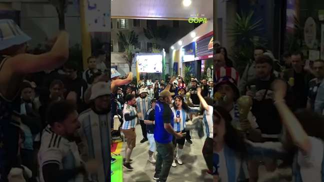 São Paulo ou Buenos Aires? Torcedores fazem festa para empurrar a Argentina contra Cabo Verde