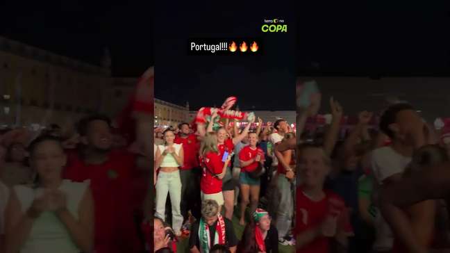 Ninguém dorme em Lisboa: a festa em Portugal com os gols que deram a classificação contra a Croácia