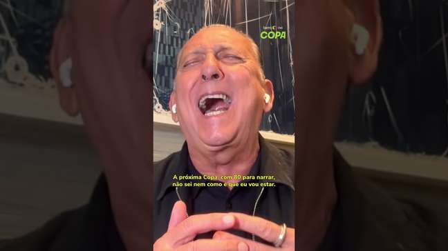 Galvão Bueno cita idade e diz que Copa dos EUA será sua última na narração: 'A gente vai caindo'