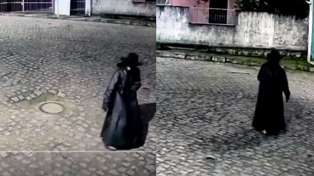 Homem fantasiado de ‘Olhos Famintos’ vai parar na delegacia após assustar moradores em Pernambuco