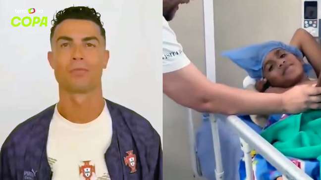 Cristiano Ronaldo envia vídeo a garotinho venezuelano vítima de terremotos: ‘Vou adorar conhecê-lo’