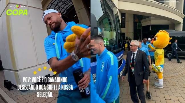 Veja o momento em que a Seleção Brasileira deixou hotel rumo ao estádio para duelo contra a Noruega