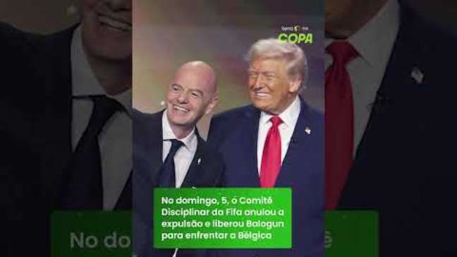 Presidente da Fifa admite ligação de Trump, mas nega interferência sobre cartão vermelho #shorts