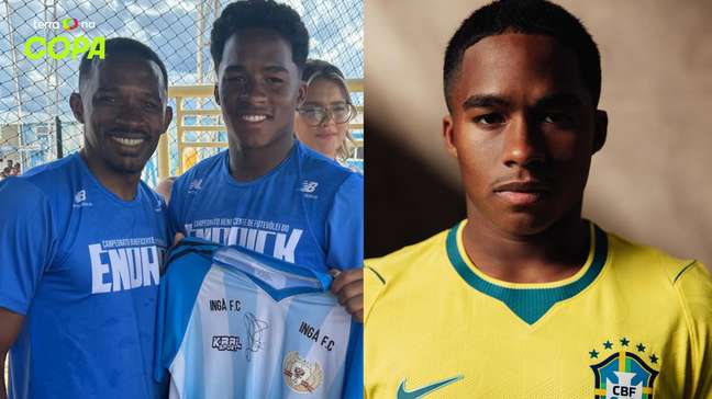 ‘Essa dor vai passar’: pai de Endrick posta mensagem de apoio ao filho após eliminação para Noruega