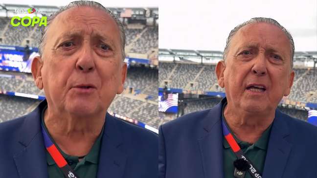 Galvão Bueno anuncia despedida das Copas após eliminação do Brasil