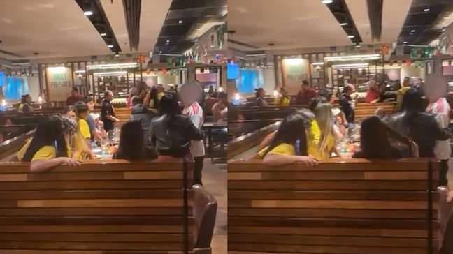 Homem saca arma em discussão durante transmissão do jogo do Brasil em shopping de SP