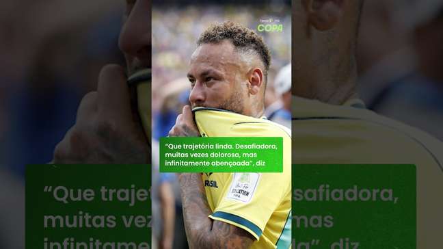Após eliminação do Brasil, pai de Neymar posta carta aberta: 'Continue a jogar futebol' #shorts