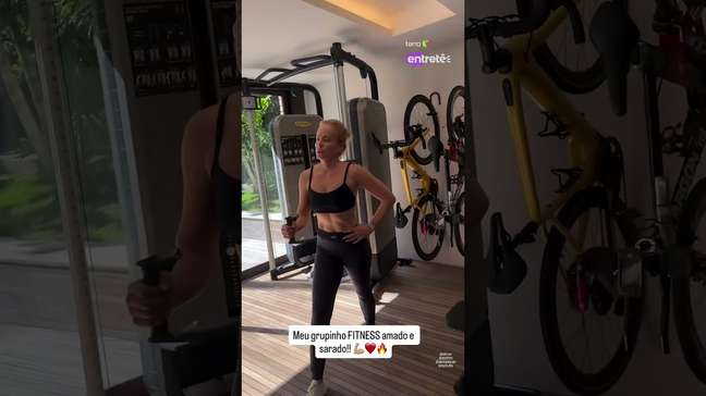 Ingrid Guimarães e Grazi Massafera comemoram aniversário durante treino com Angélica #shorts