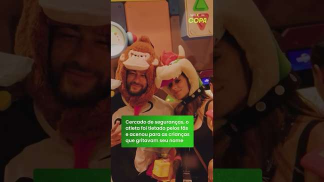 Neymar causa alvoroço em parque da Disney durante passeio com a família em Orlando #shorts