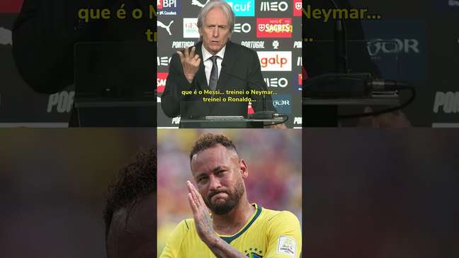 'Você está acabado': Jorge Jesus relembra conversa com Neymar #shorts