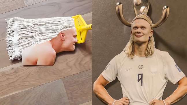 Memes de Haaland na ‘vida real’ viralizam nas redes sociais