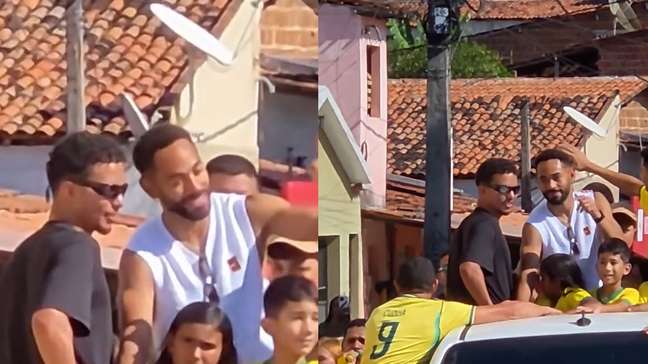 Matheus Cunha é recebido com festa em Baía Formosa após Copa do Mundo