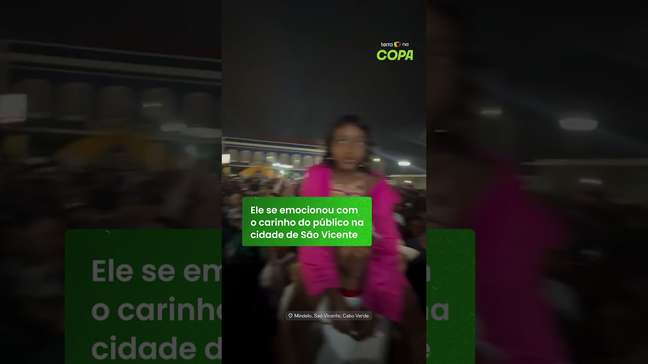 Vozinha é ovacionado durante evento em Cabo Verde