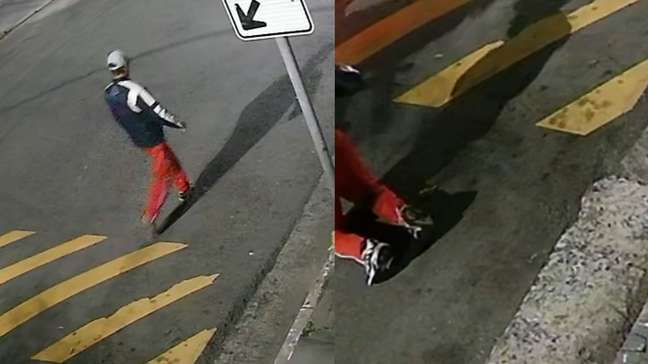 Criminoso obriga morador a se ajoelhar durante assalto em SP