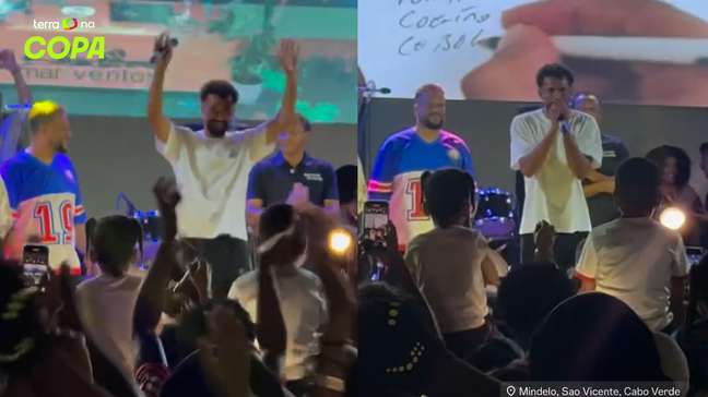 Vozinha é ovacionado durante evento em Cabo Verde
