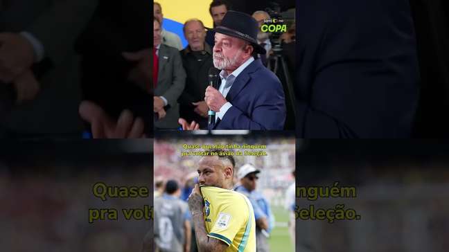 Lula critica avião da CBF ter voltado 'vazio' após eliminação da Seleção: 'Vergonha' #shorts