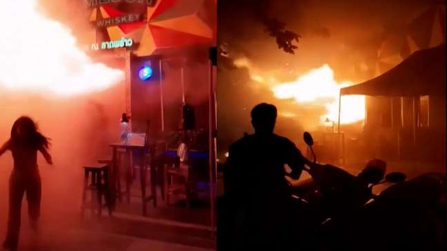 Incêndio em bar deixa ao menos 27 mortos e provoca correria em Bangkok; veja vídeo