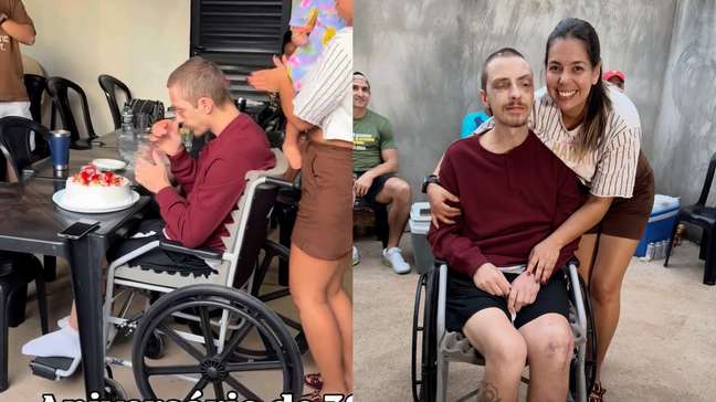 Marcão Raiz celebra aniversário de 38 anos em meio à recuperação de acidente: ‘Nossa fênix’