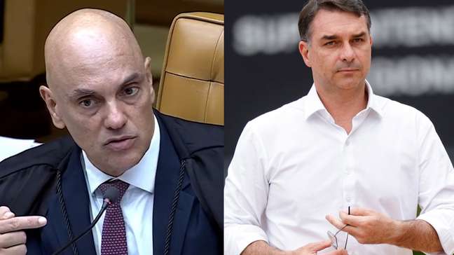 Moraes suspende visitas de Flávio a Bolsonaro por 90 dias e cobra explicações sobre carta