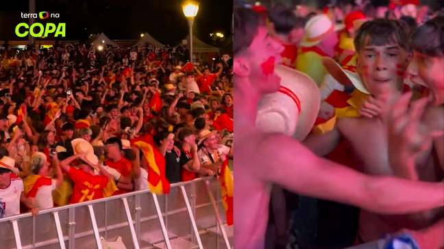 Veja a 'loucura' que virou Madri após a Espanha se classificar para a final da Copa do Mundo