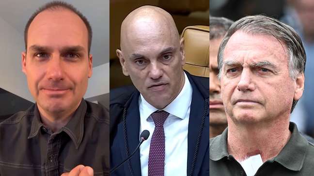 Eduardo pede que Lei Magnitsky volte a ser aplicada contra Moraes após suspensão de visita a Bolsonaro