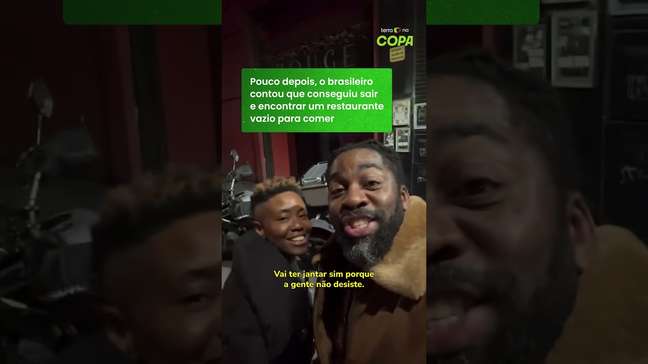 Lázaro Ramos fica 'preso' em hotel na Argentina após torcedores fecharem as ruas