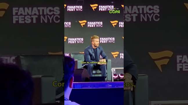 David Beckham foge de responder quem vai vencer Copa e é vaiado #shorts