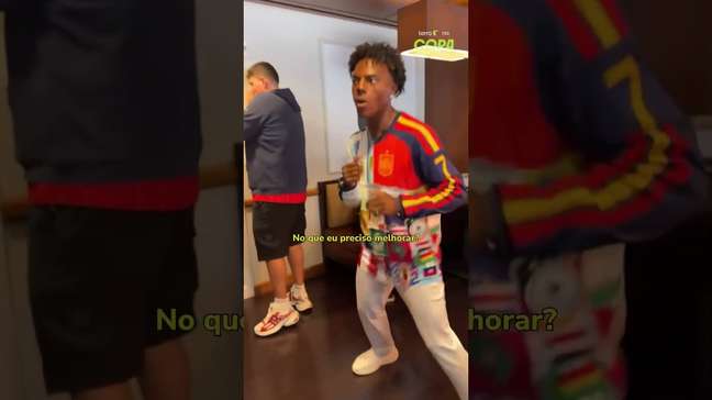 Mike Tyson vai à final da Copa com camisa da Argentina e mostra encontro com Speed #shorts