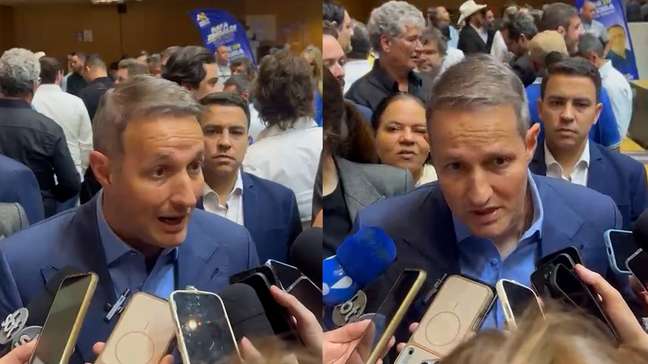Derrite nega neutralidade de sua federação em SP na eleição presidencial: ‘Estamos com Flávio Bolsonaro’