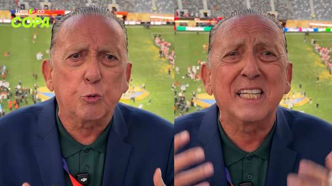 Galvão Bueno se despede das narrações em Copas e agradece homenagens: ‘Fica a minha emoção’