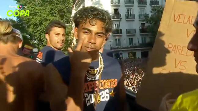 Lamine Yamal manda recado a Paredes após agressão a Gavi na final da Copa: ‘Nos vemos’