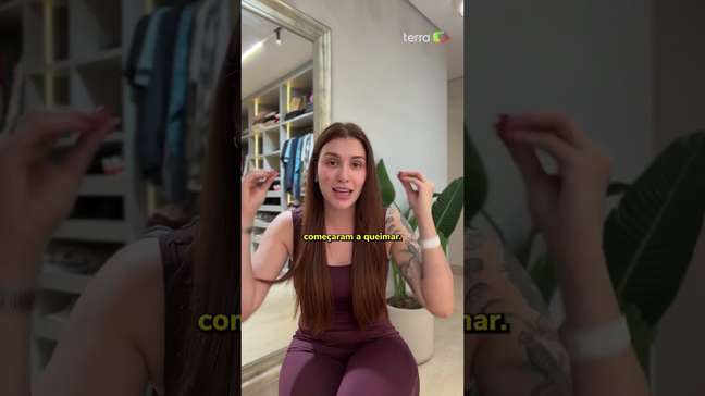 Influencer diz que quase ficou cega após líquido de cacto-candelabro atingir seus olhos #shorts
