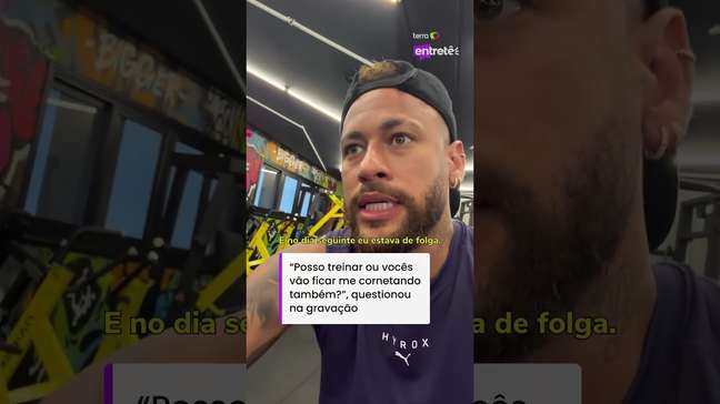 Neymar rebate críticas por jogar pôquer na folga e mostra treino: 'Vai cuidar da sua vida' #shorts