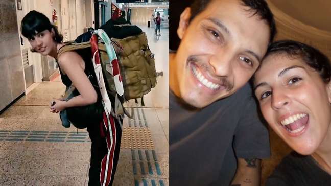 Influenciadora cearense viaja à Europa para jogar cinzas e realizar últimos desejos do marido: 'Viver para honrá-lo' 