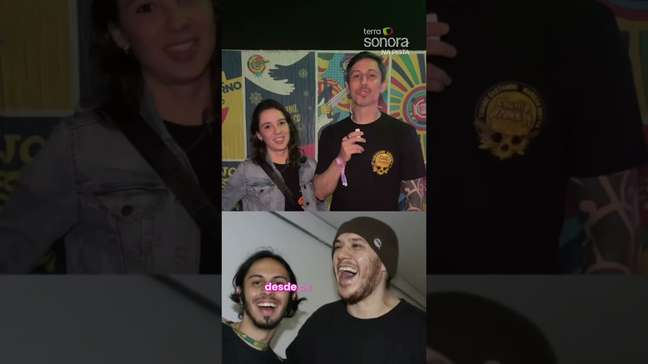 Marina e Felipe realizaram o sonho de conhecer Charlie Brown Jr. #shorts #sonoranapista