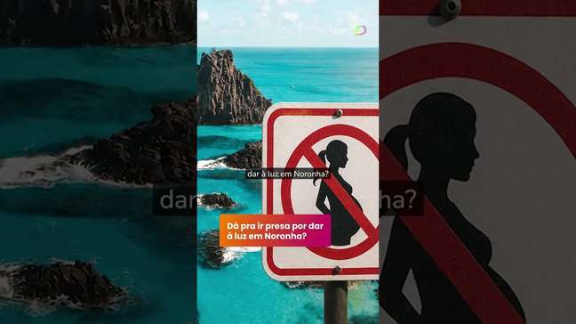 Dá para ser presa por dar à luz em Fernando de Noronha? #shorts