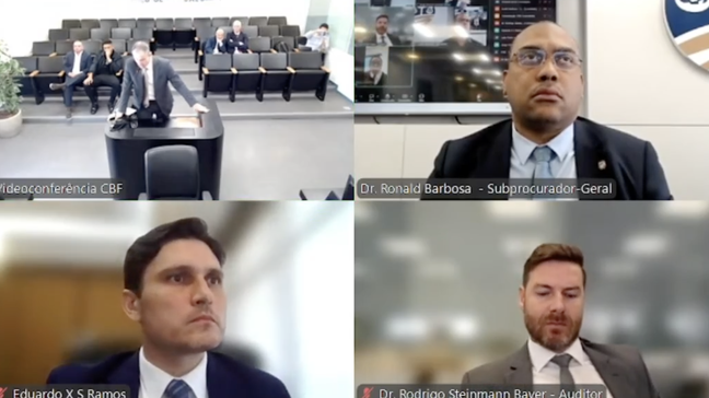 Internacional usa áudio ‘fake’ da cabine do VAR criado por perfil de paródias em julgamento no STJD; ouça