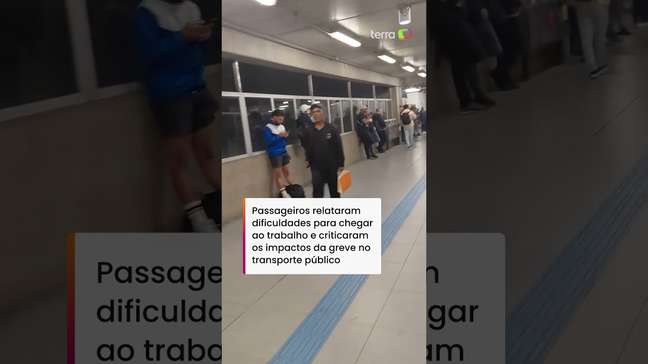 Greve na CPTM provoca caos no transporte e causa superlotação em trens, ônibus e metrô