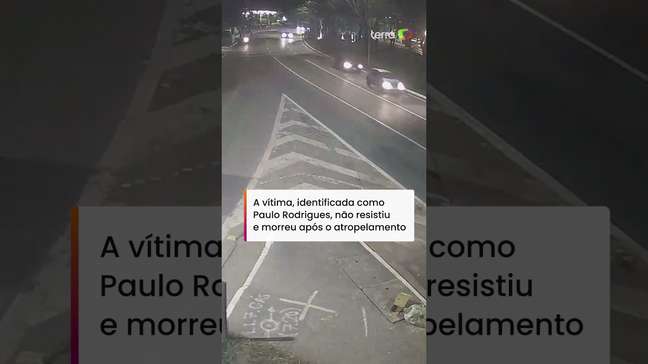 Vídeo mostra o momento em que jogador do São Paulo atropela idoso de 84 anos em Barueri #shorts
