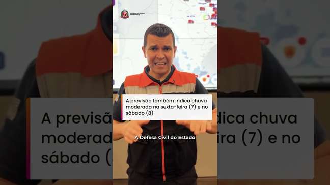 Ciclone bomba: Defesa Civil alerta para ventos de até 100 km/h em São Paulo #shorts
