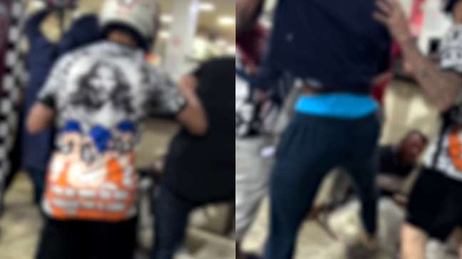 Atraso em pedido gera discussão e briga generalizada entre motoboys e funcionários de pizzaria em SP