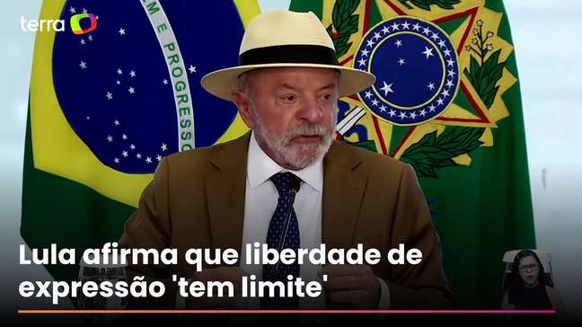 Lula diz que liberdade de expressão 'tem limite' ao sancionar lei de proteção a menores de idade
