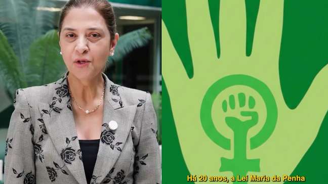 Palmeiras reforça combate à violência contra a mulher nos 20 anos da Lei Maria da Penha