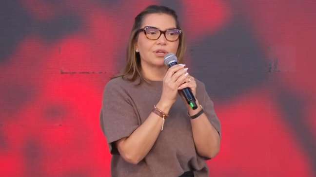 Em evento do MTST, Janja volta a pedir que Discord seja banido do Brasil: ‘Misoginia ali corre solta’
