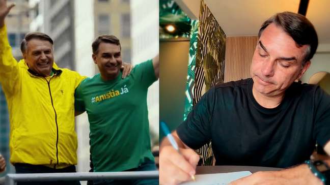 Flávio escreve carta para Bolsonaro no Dia dos Pais descrevendo campanha após Moraes negar visita